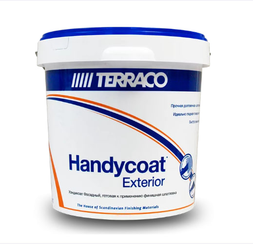 картинка Terraco Handycoat EXTERIOR 25 кг Фасадная готовая финишная шпатлевка от магазина Альфа Плейс