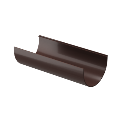 картинка Желоб водосточный Docke Standart коричневый d 120/80 мм от магазина Альфа Плейс