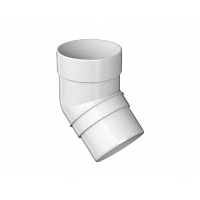 картинка Колено трубы Технониколь Оптима белое 135° d 120/80 мм от магазина Альфа Плейс