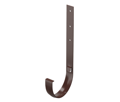 картинка Держатель желоба прямой Docke Standart (металл) коричневый d 120 мм от магазина Альфа Плейс